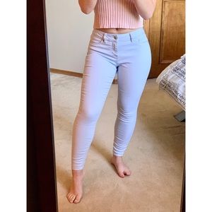 Blue Tint Skinny Jeans